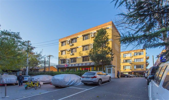 甜水园商务中心入口图